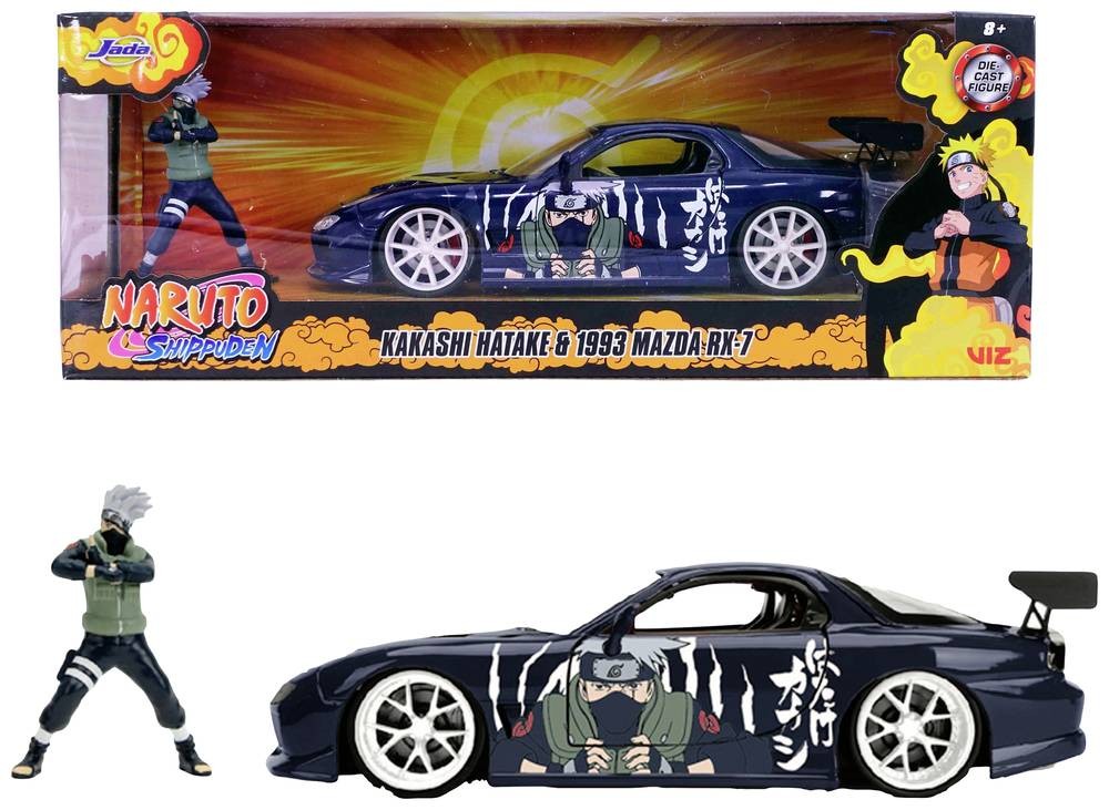 Jada Toys Naruto 1993 Mazda RX-7 1:24 - Jada Toys Naruto 1993 Mazda
