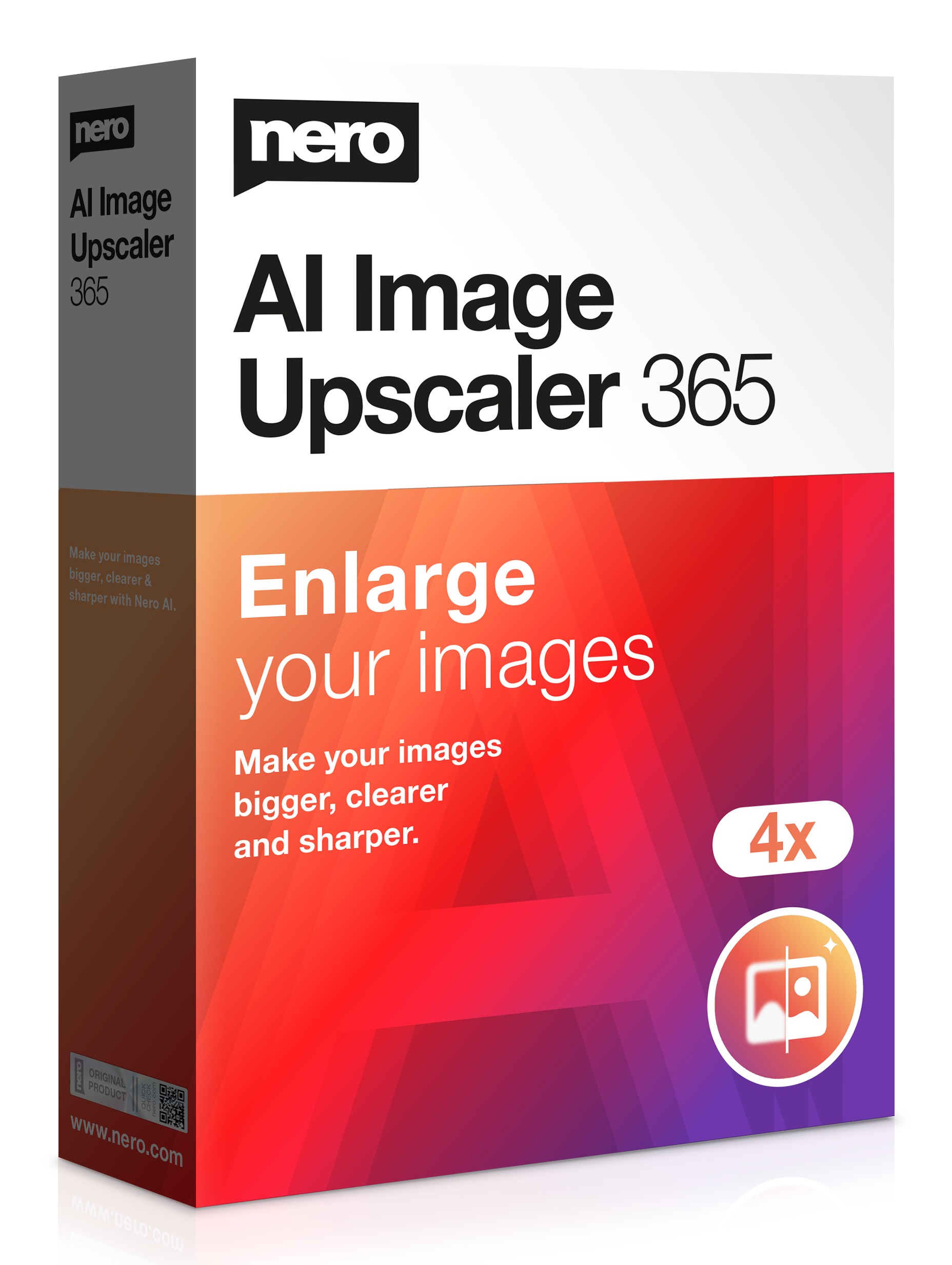 Nero AI Image Upscaler 365 Graphic editor 1 license(s) - Nero AI