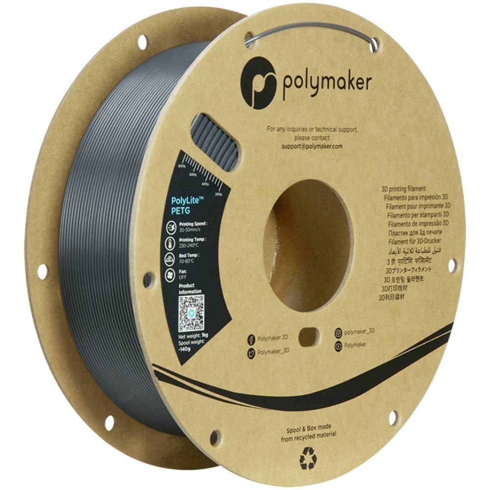 Polymaker PB01056 Filament PETG hitzebeständig, hohe Zugfestigkeit 1.