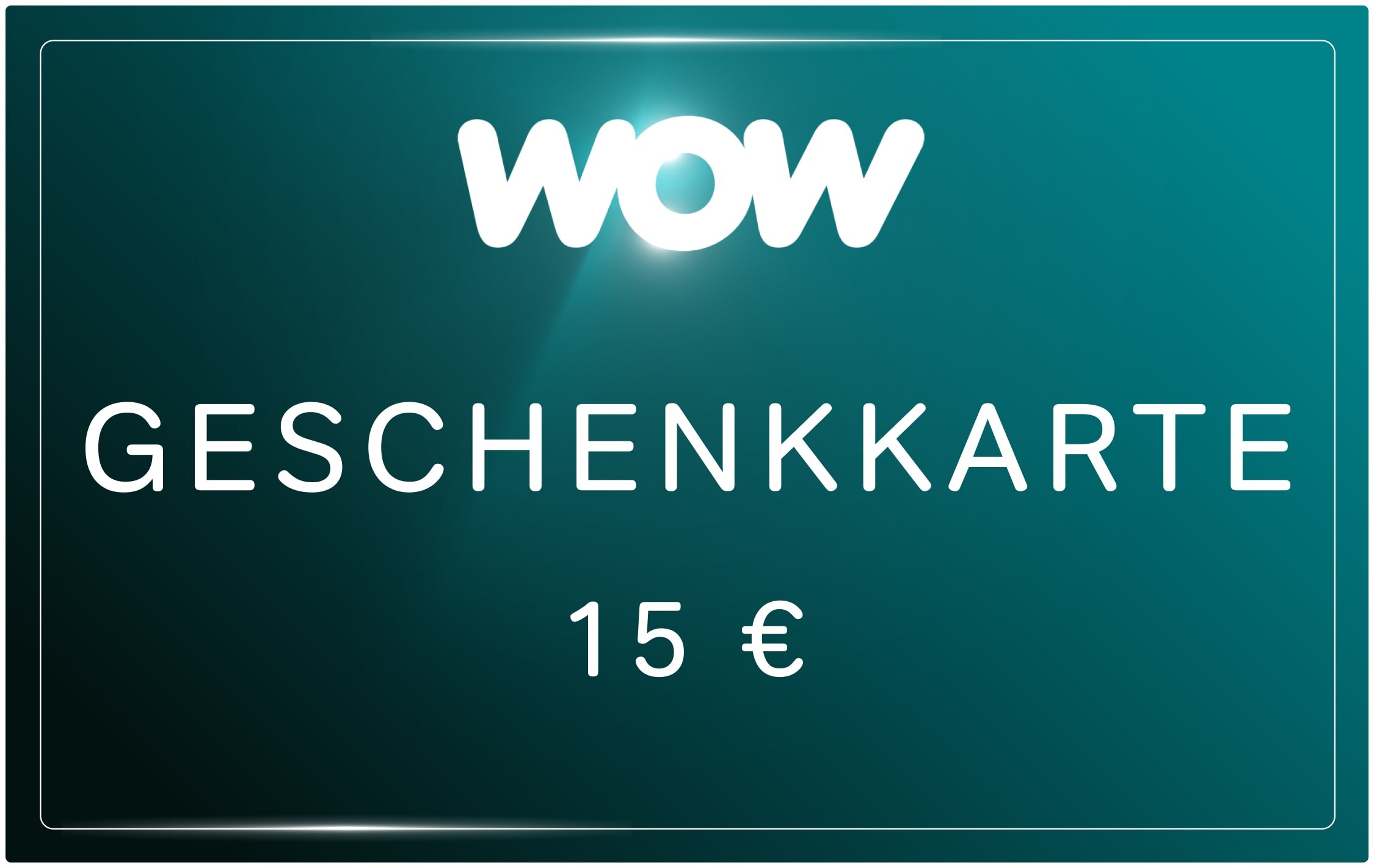 WOW Geschenkkarte 15