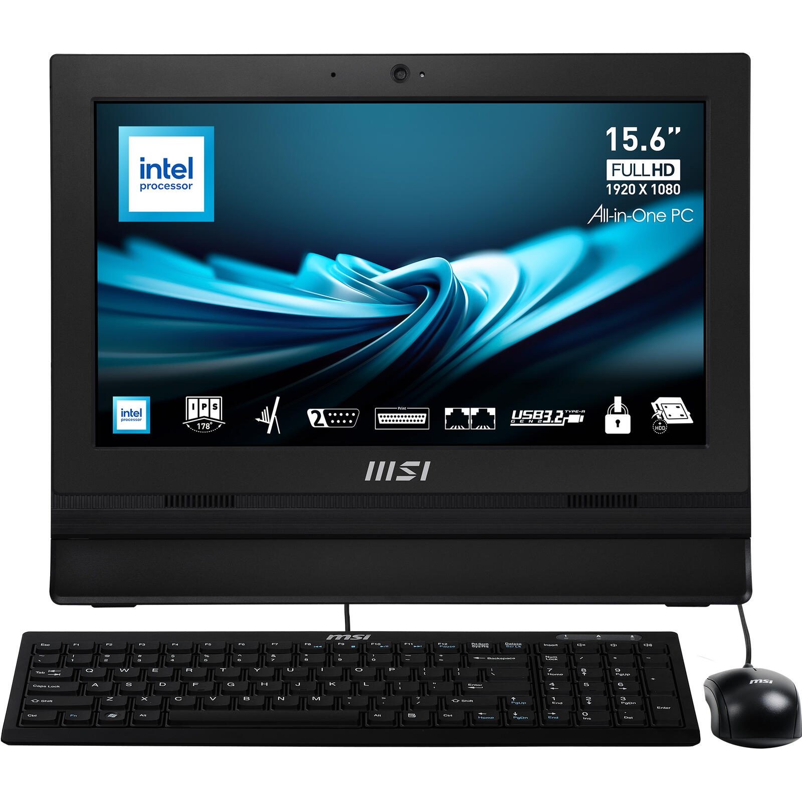 MSI All-in-One PC PRO AP162T ADL-018XDE 39.6cm (15.6 Zoll) Full HD