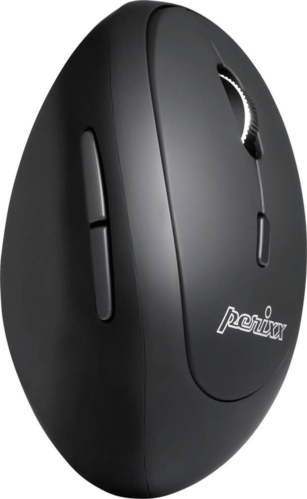 Perixx PERIMICE-819 Ergonomische Maus Bluetooth , Funk Optisch black