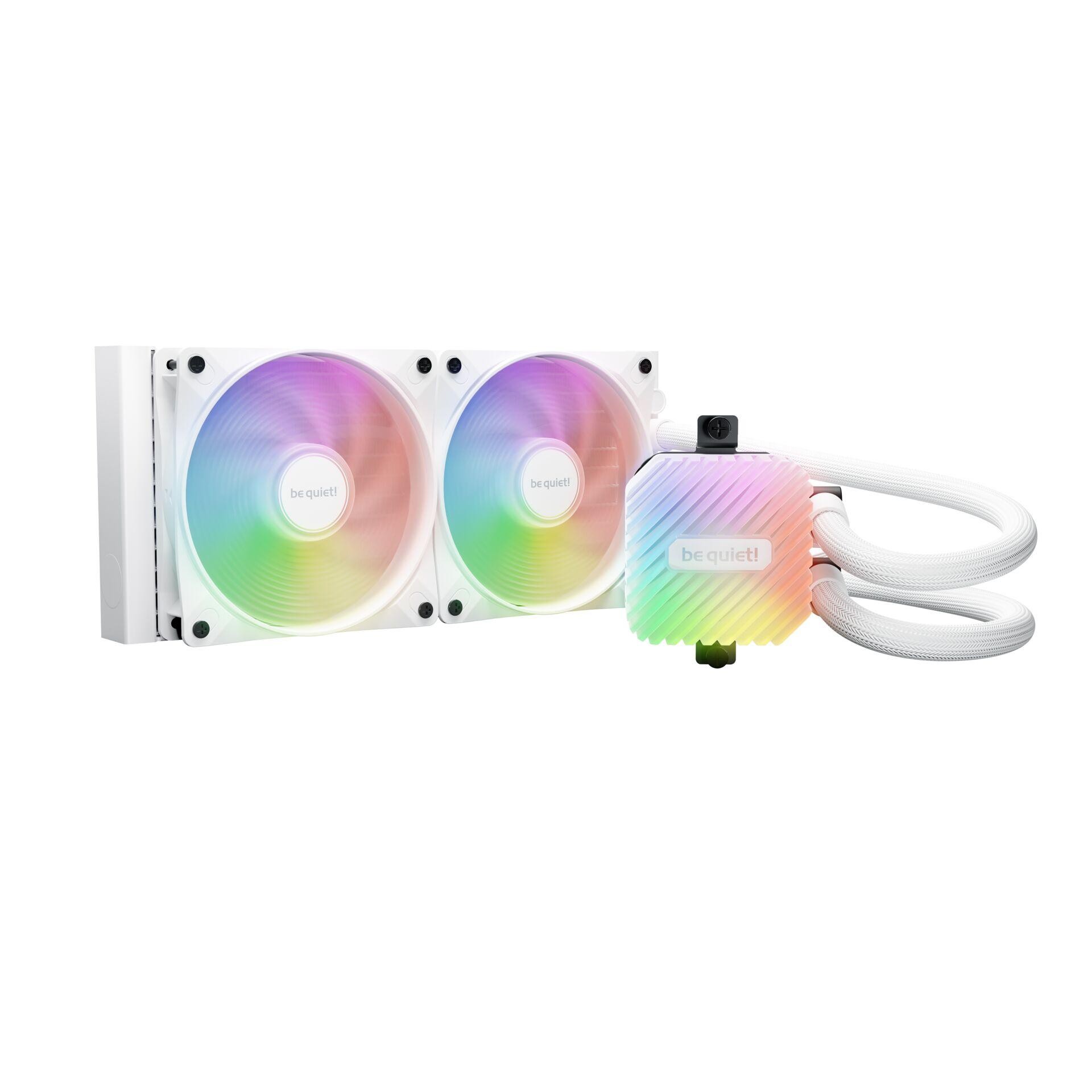 be quiet! LIGHT LOOP 240mm White Processor All-in-one liquid cooler