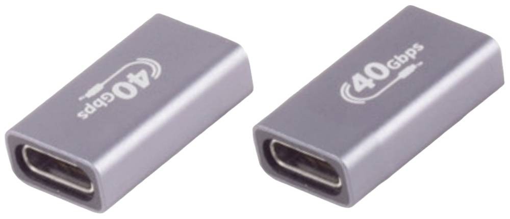 BKL Electronic USB-C Verbinder, 4.0, 40Gbps, Metall, Pro 10080137