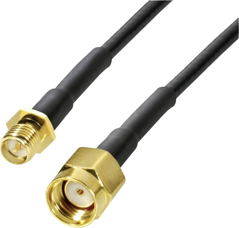 BKL Electronic WLAN-Antennen cable de conexión 3m negro