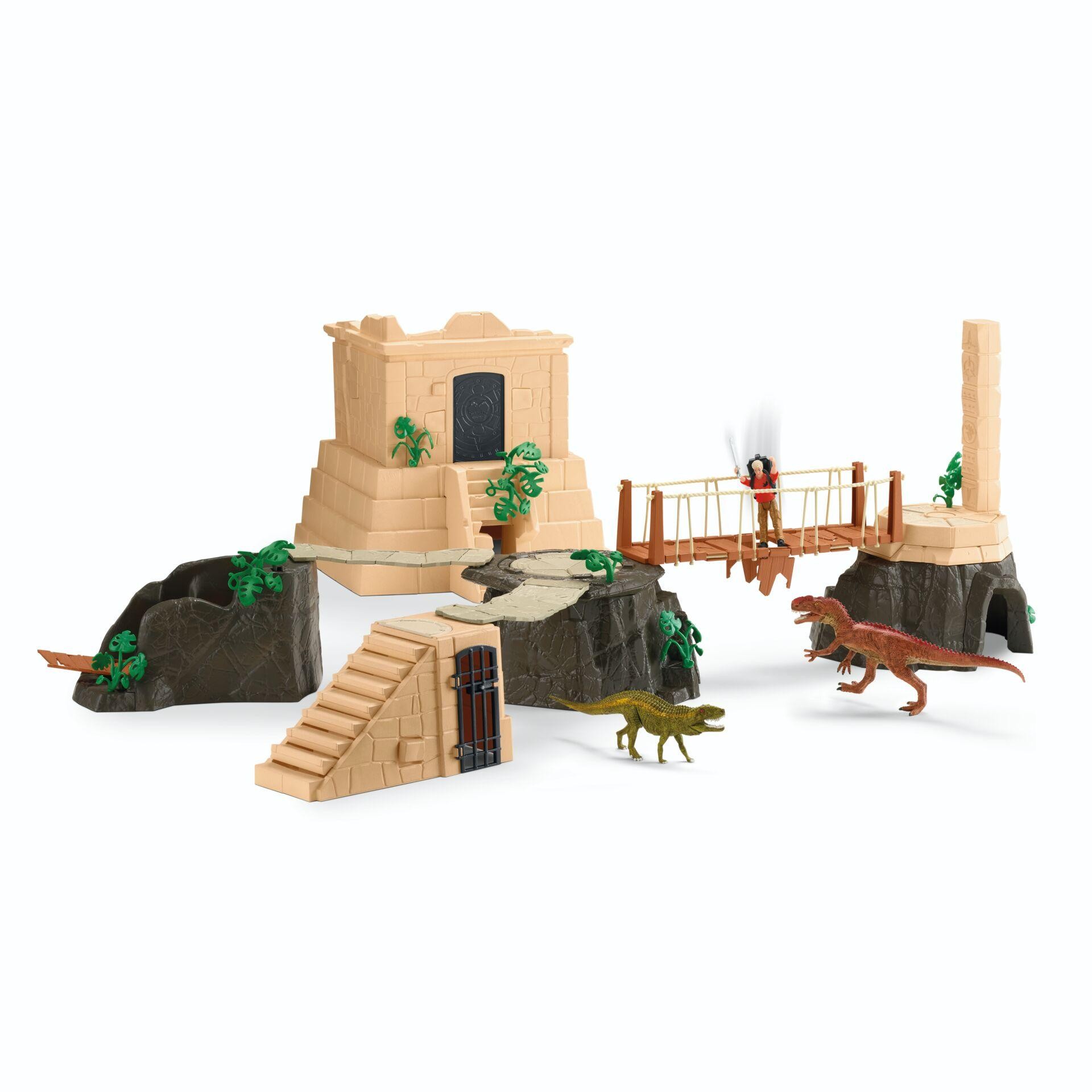 schleich Conquest of the Dino Temple Mega Set - schleich Conquest of