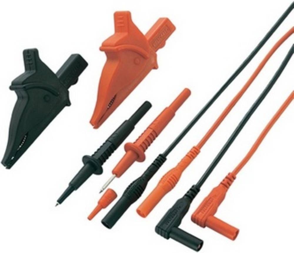 VOLTCRAFT MS-5 Sicherheits-Messleitungs-Set Lamellenplug 4mm Prü