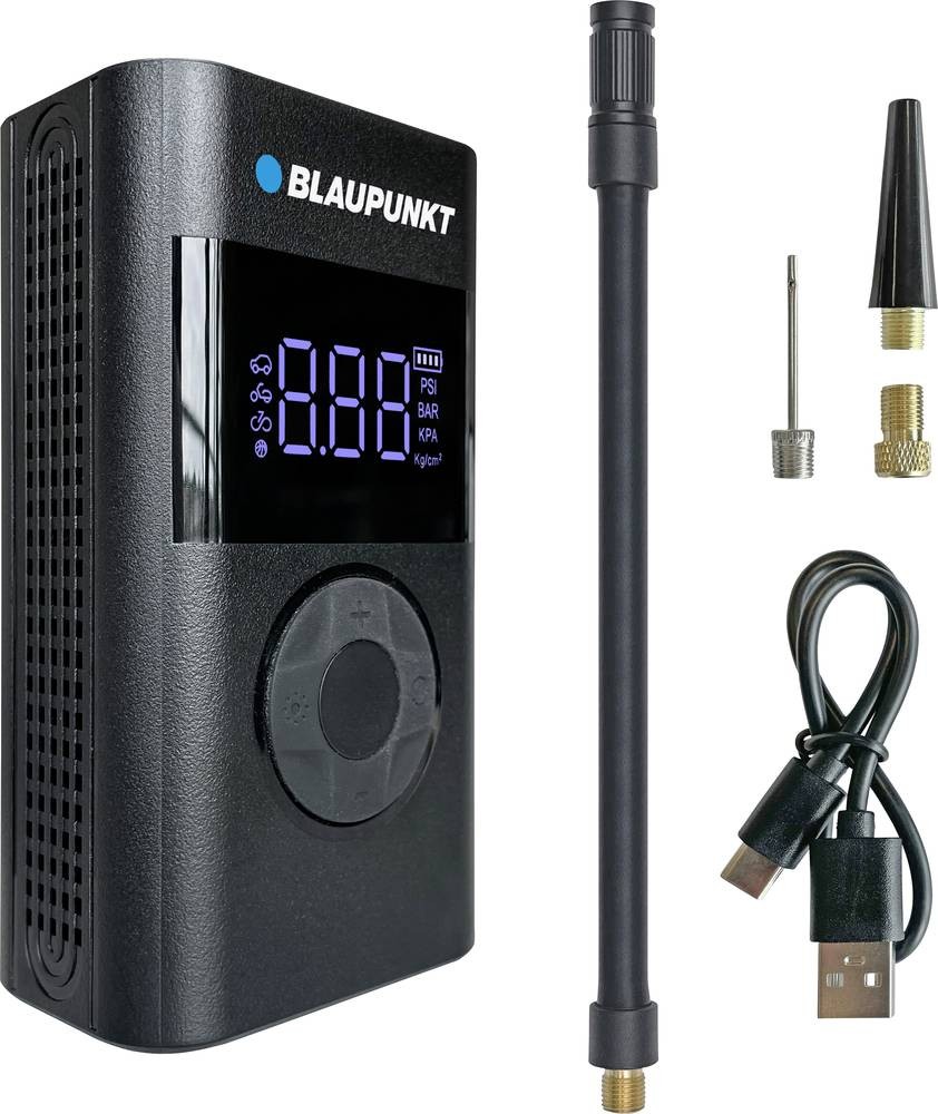 Blaupunkt 2008024000050 TPM 124 Luftpumpe Schwarz