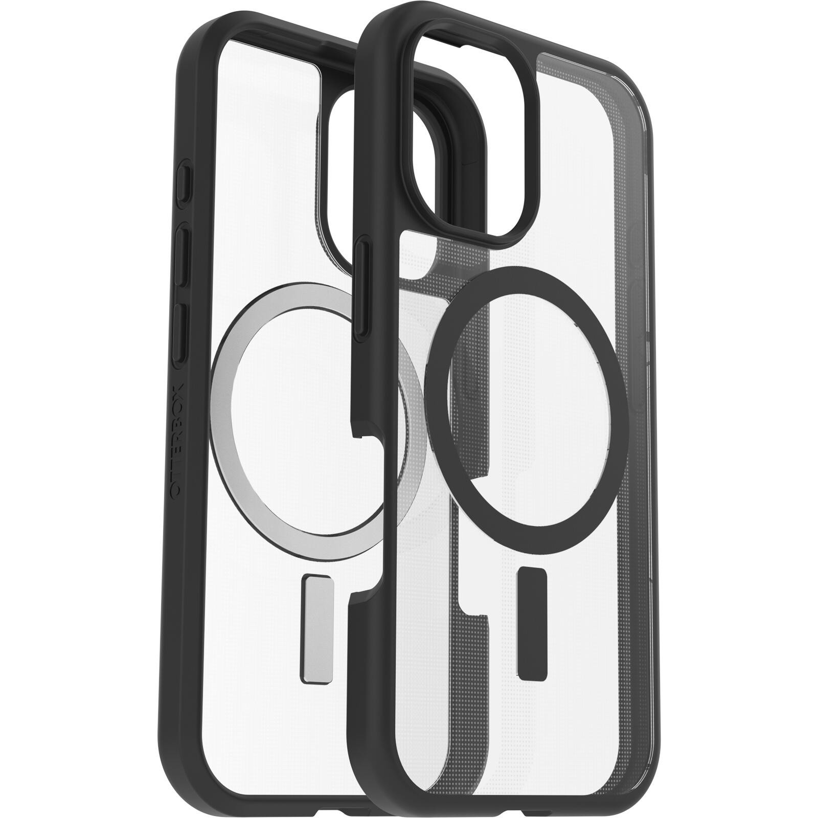 Otterbox React Backcover Apple iPhone 16 black, Transparent
