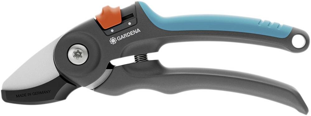 Gardena 12240-20 pruning shears Anvil Black, Blue - Gardena 12240-20,