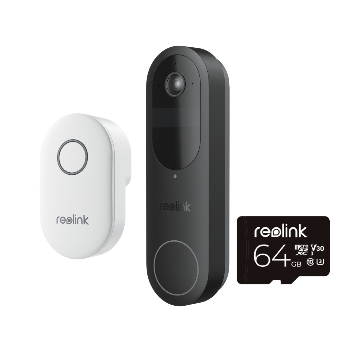 Reolink D340B with Chime+64GB SD Card - Reolink D340B with Chime+64GB