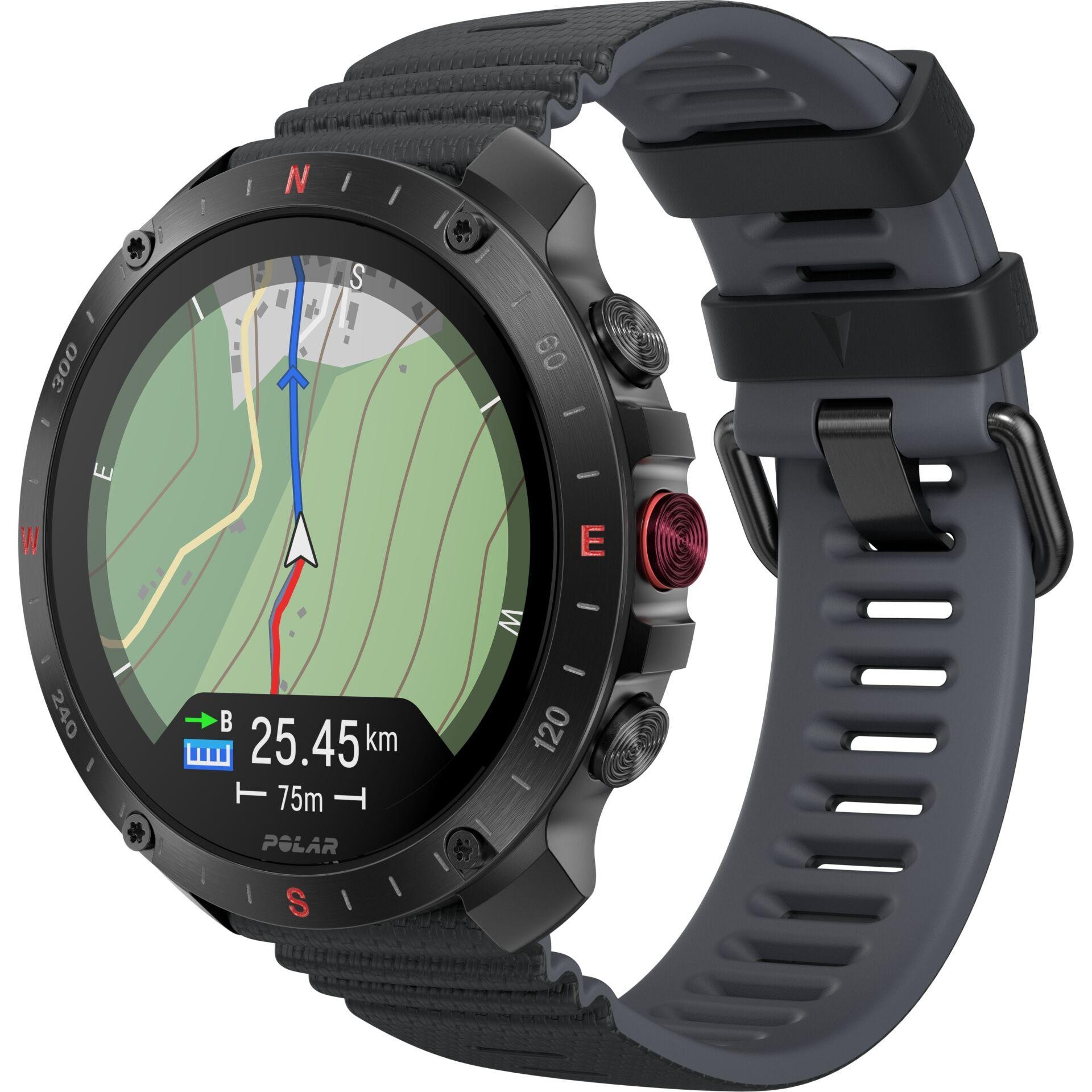 Polar Grit X2 Pro 3.53 cm (1.39") AMOLED 48.6 mm Digital 454 x 454