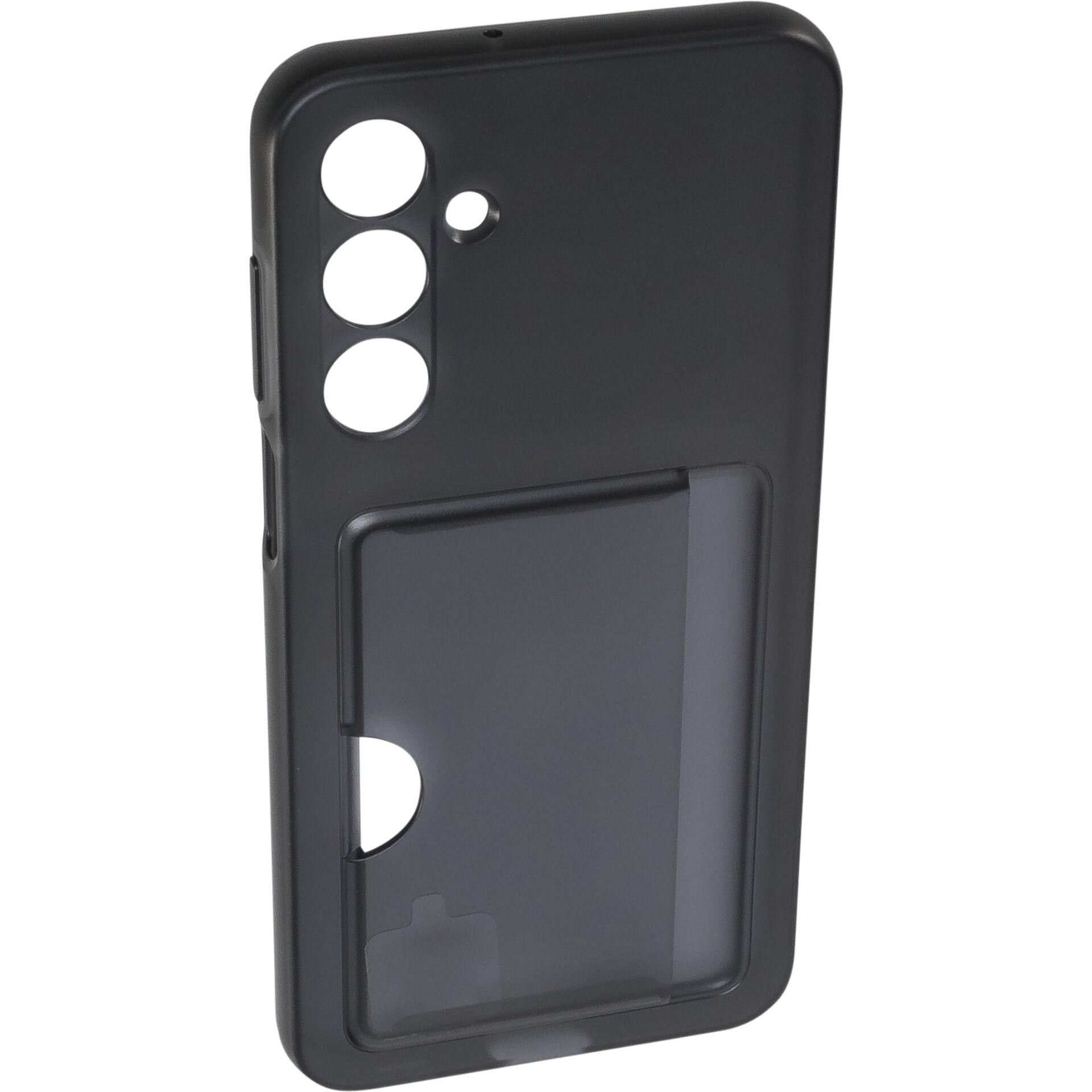 Samsung Galaxy A16 5G Card Slot Case Black - Samsung Galaxy A16 5G