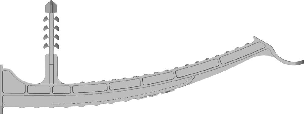 N & L Klemmbügel 100mm Befestigungselement steckbar 540STN für