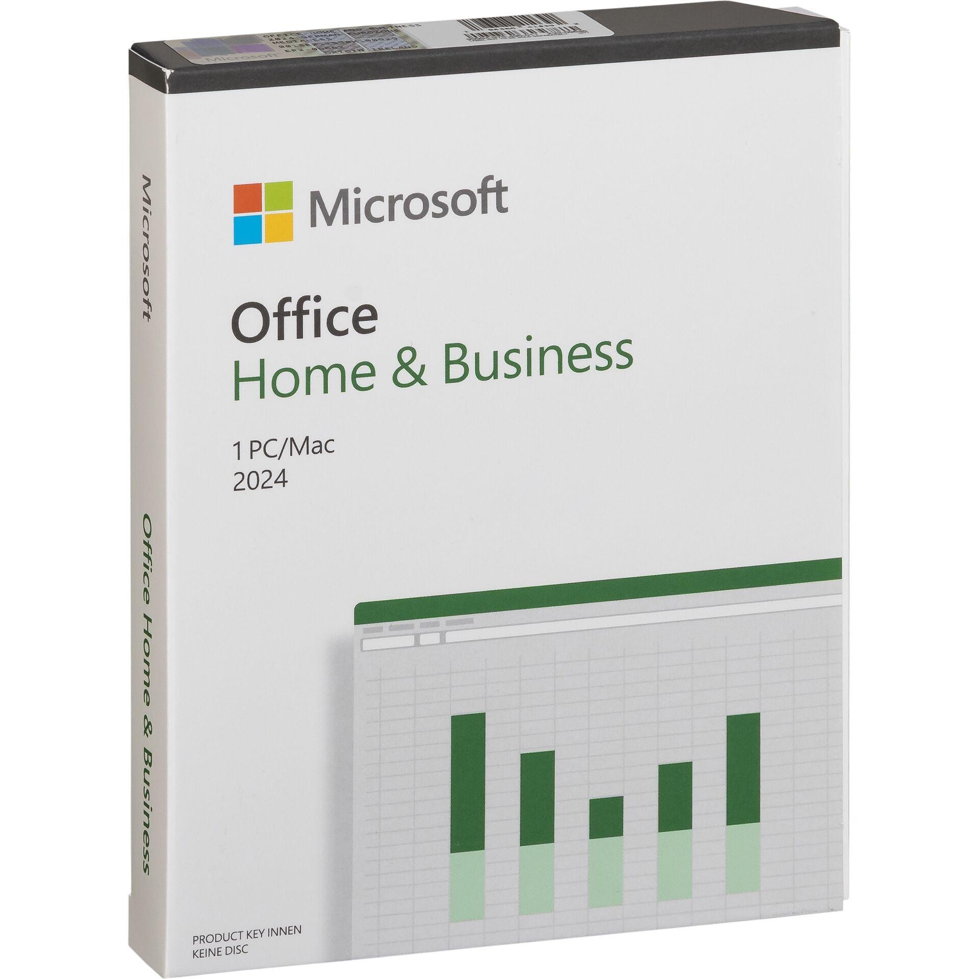Microsoft Office Home & Business 2024 Vollversion, 1 Lizenz Windows,