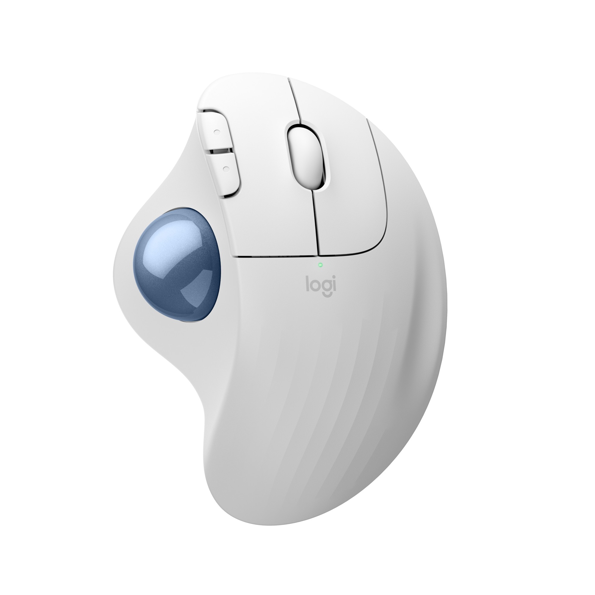 Logitech ERGO M575S Trackball Bluetooth , Kabellos Blau, Weiß 5