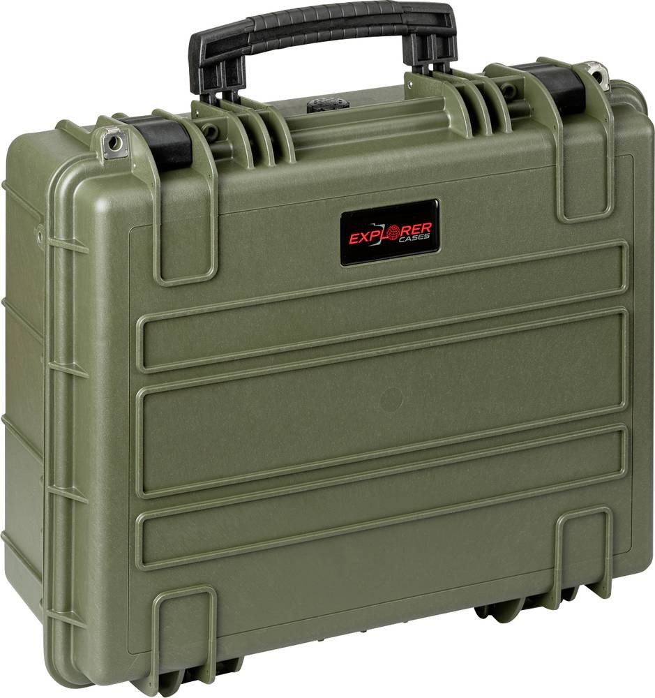 Explorer Cases Outdoor Koffer 4419HL.G green with pick & pluck foam (