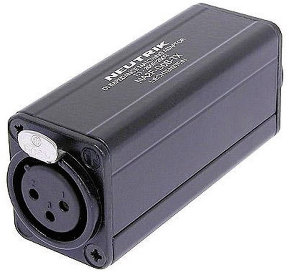 Neutrik XLR / RCA Noir - Neutrik XLR / RCA, RCA, XLR, Noir