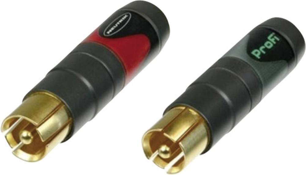 Neutrik NTR-NF2CB2 - Neutrik NTR-NF2CB2, RCA, Noir, Laiton, Polyoxymé