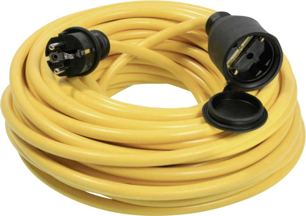 AS Schwabe 60342 Strom cable de extensión 16A amarillo 15.00m AT-
