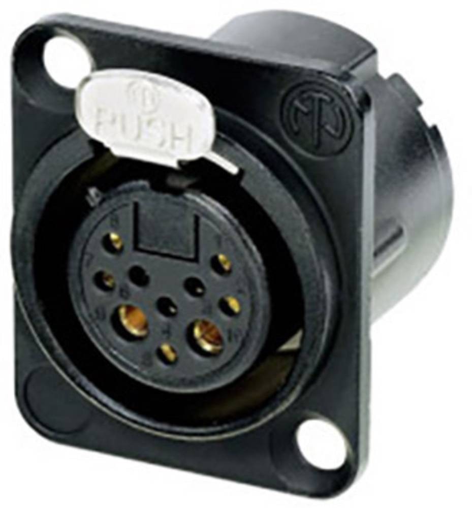 Neutrik NC10FD-LX-B-CON XLR-Steckverbinder Flanschbuchse, Kontakte