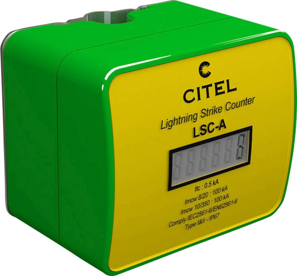 Citel LSC-A Blitzstromzähler im caja 100 kA 1 pieza