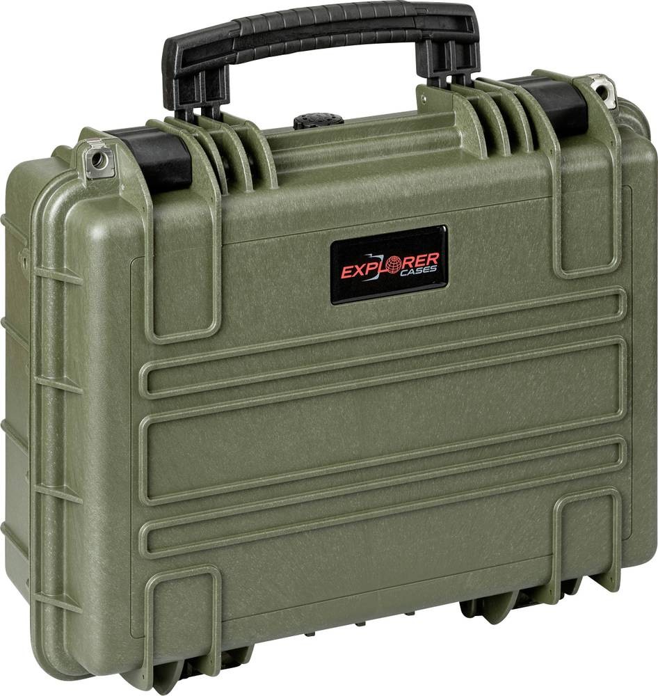 Explorer Cases Outdoor suitcase 3815HL.G green with pick & pluck foam