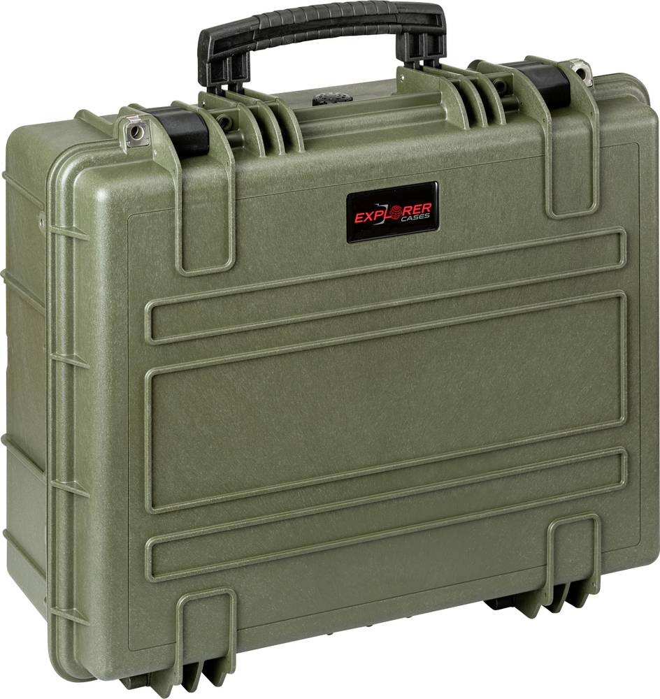 Explorer Cases Outdoor valise 4820HL.G verde with pick & pluck foam (