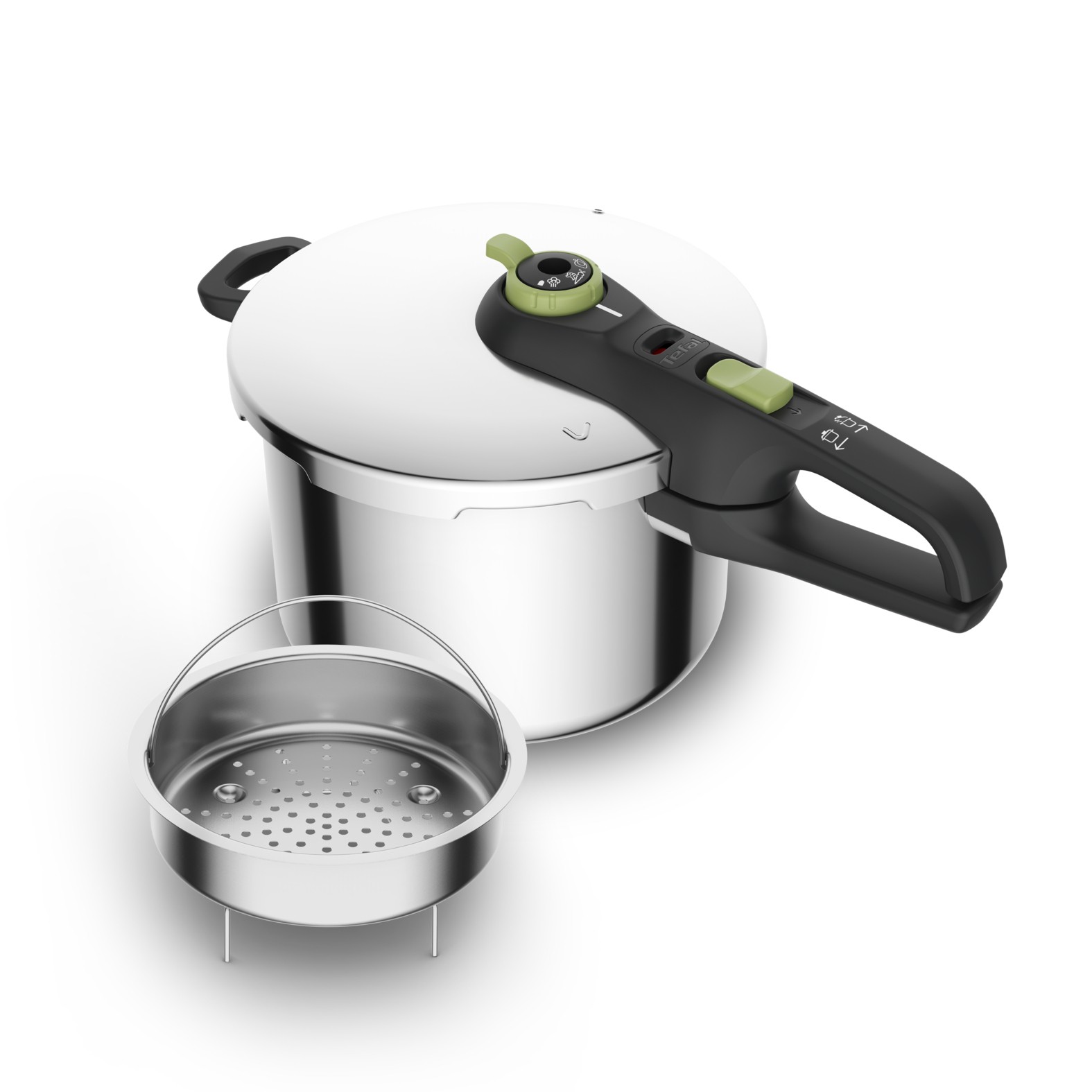 Tefal Secure Trendy YS22Z9 6 L Acciaio inox - Tefal Secure Trendy