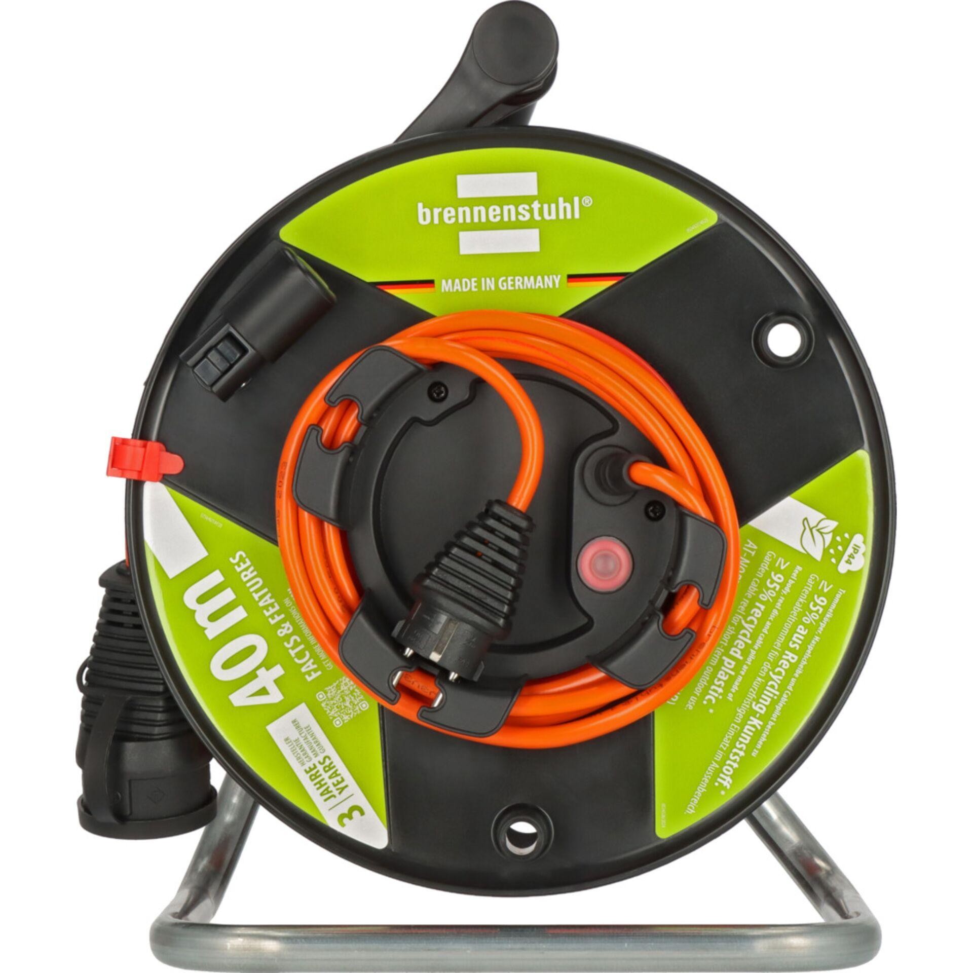 Brennenstuhl 1188500 power cable Black, Orange 38 m - Brennenstuhl