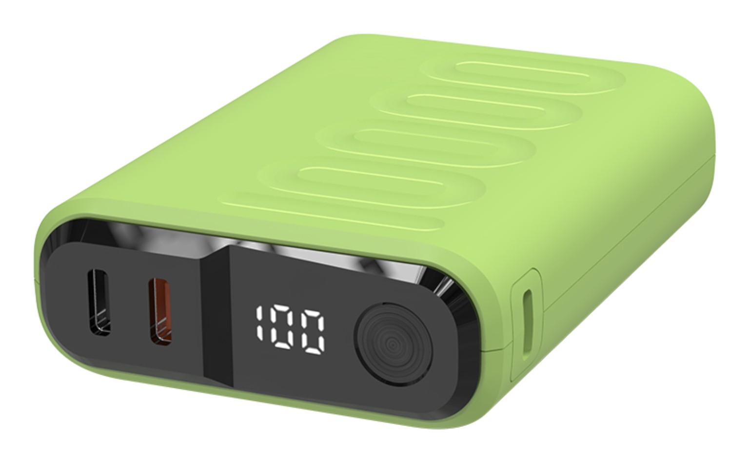RealPower PB-10000C PD+ 10000 mAh Light Green - RealPower PB-10000C