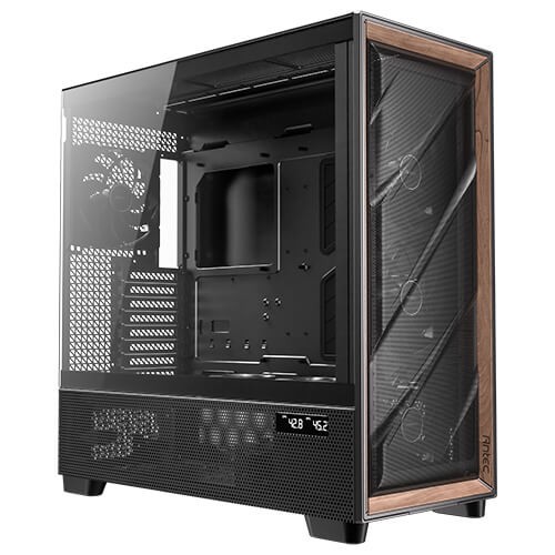 Antec FLUX PRO EUV Full Tower Black, Wood - Antec FLUX PRO EUV, Full