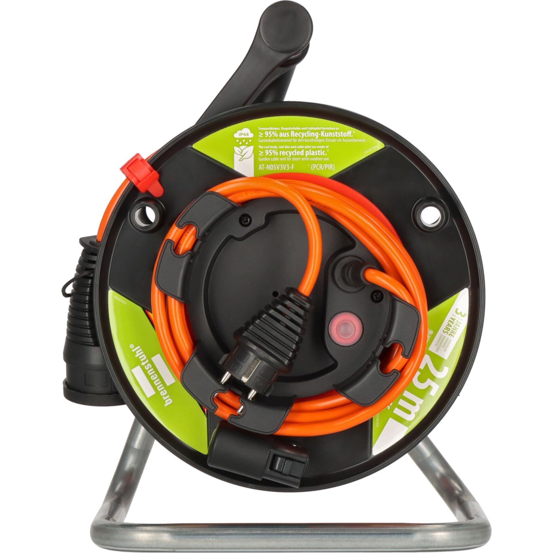 Brennenstuhl 1148500 câble électrique Noir, Orange 23 m -