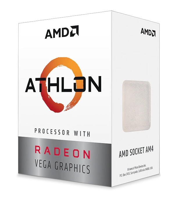 AMD Athlon 3000G processor 3.5 GHz 4 MB L3 Box - AMD Athlon 3000G,