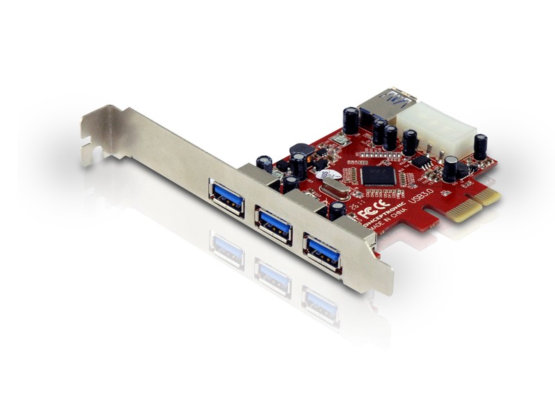 Conceptronic PCI Express Card 4-Port USB 3.0 - Conceptronic PCI