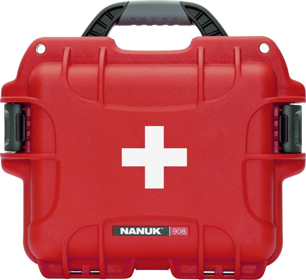 NANUK 908-FSA9 Erste Hilfe suitcase (leer) 241 x 190 x 190 Rot