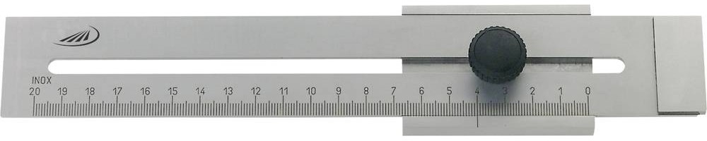 HELIOS PREISSER 0321301 Streichmaß Stahl rostfrei