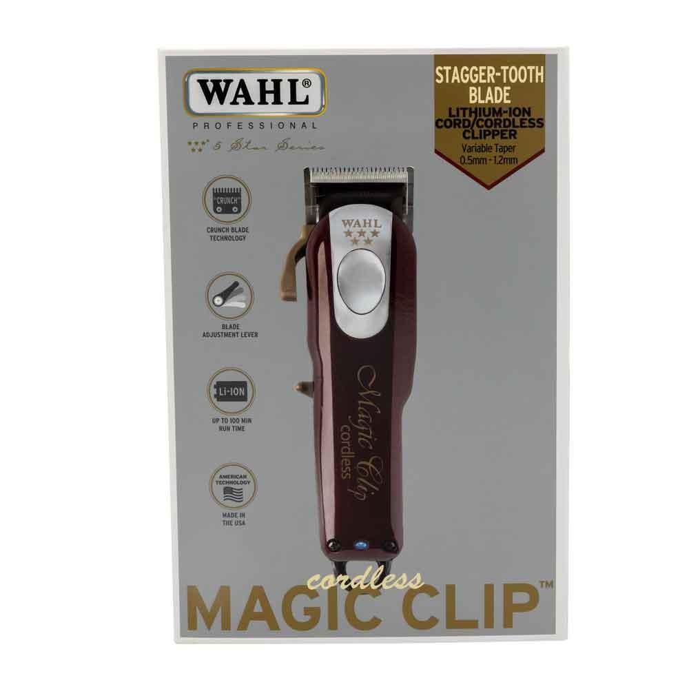 Wahl 3027252 Clipper 5* Cordless Magic Clip 5V red