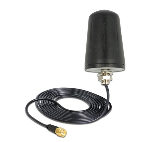 DeLOCK 89534 network antenna Omni-directional antenna SMA 3 dBi -