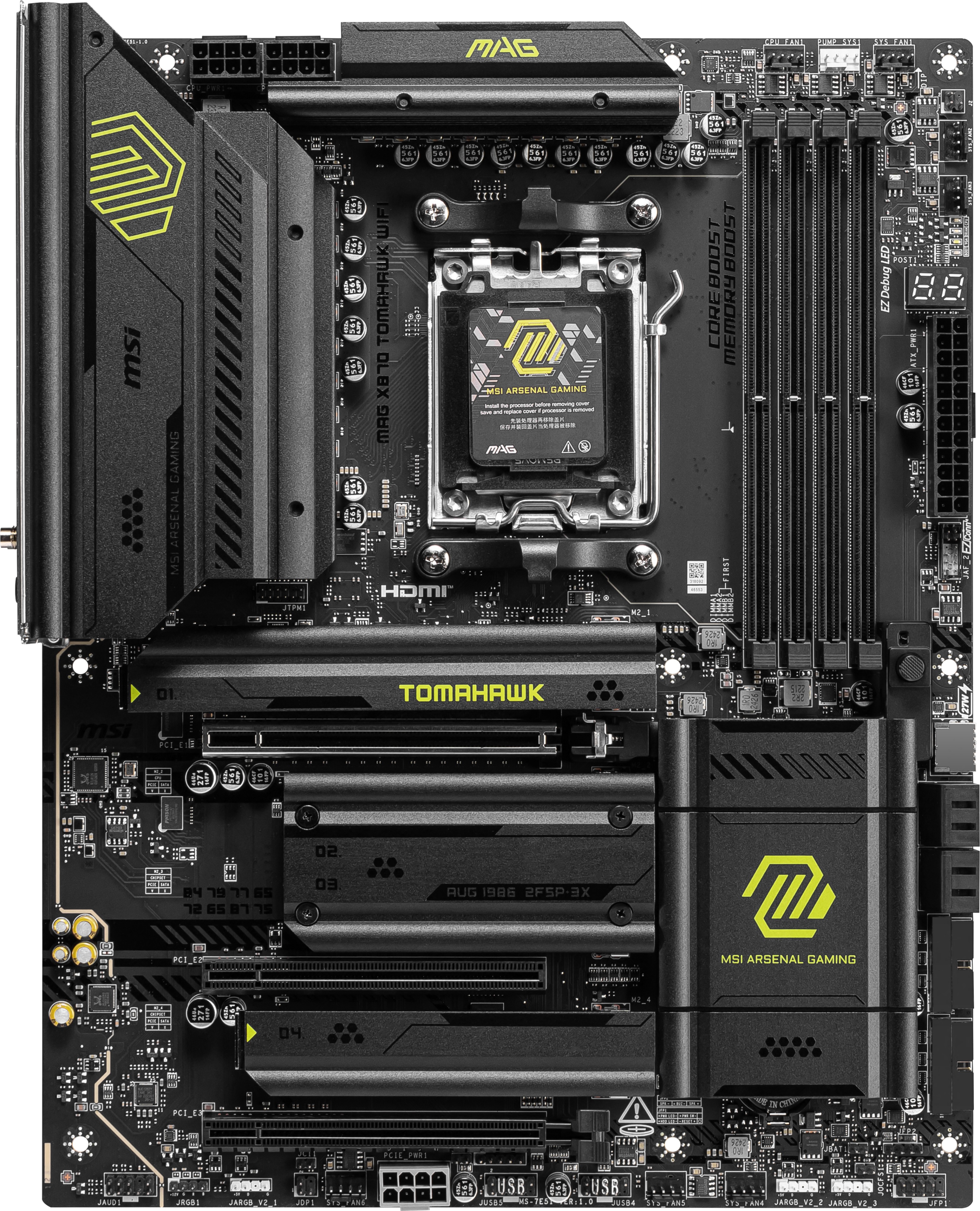AM5 MSI X870 Tomahawk WIFI ATX