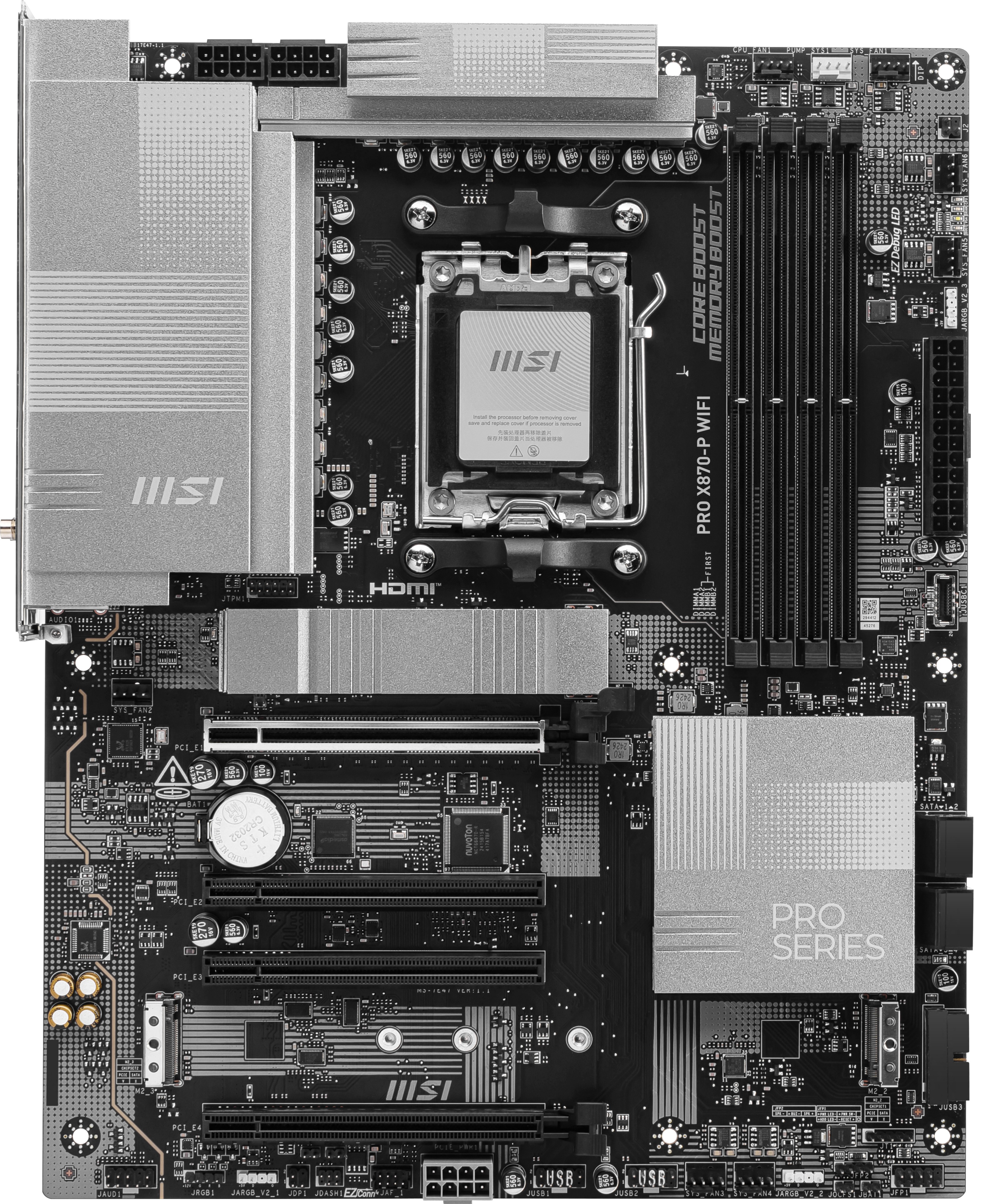 MSI PRO X870-P WIFI Mainboard Sockel AM5