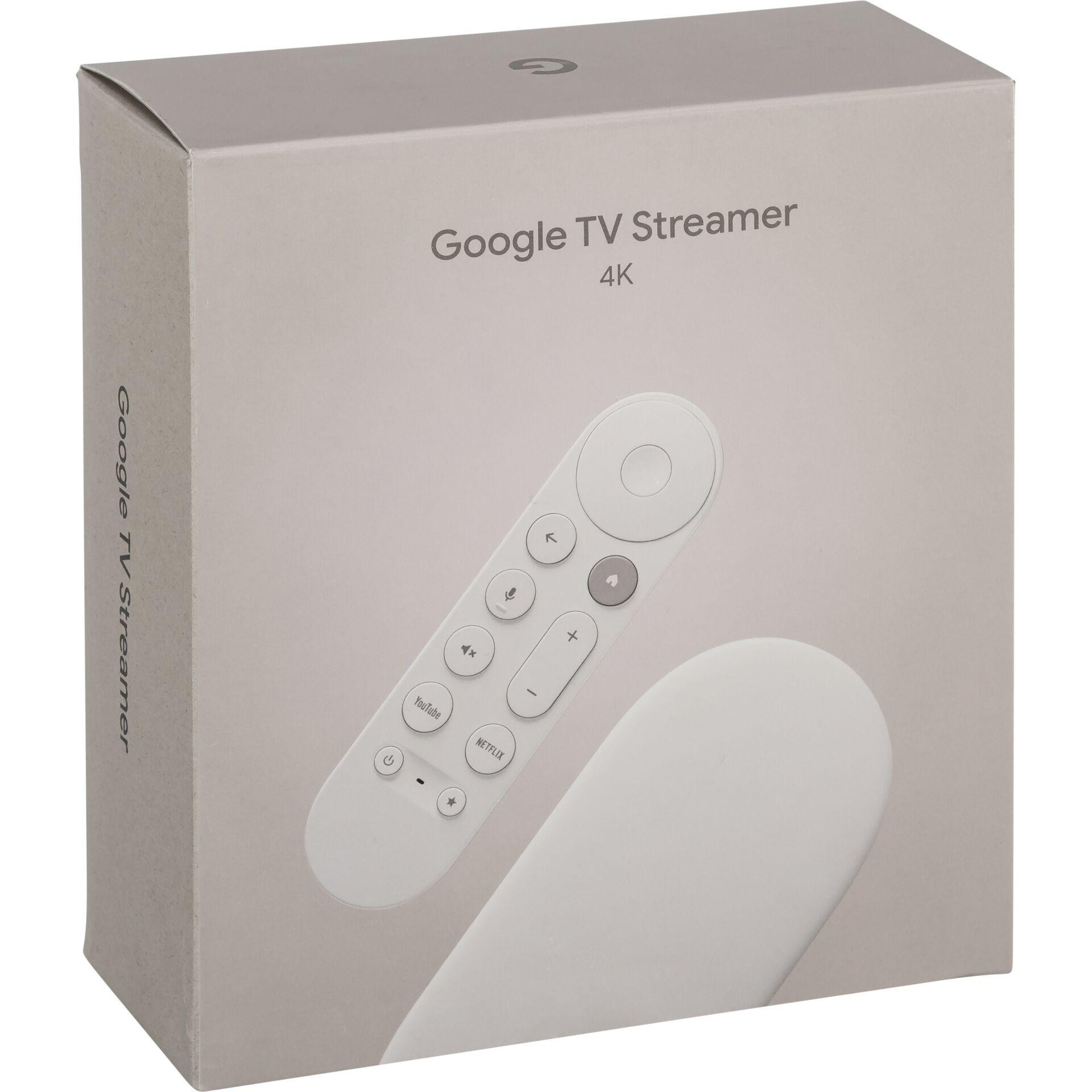 Google TV Streamer (4K) Blanc 4K Ultra HD 32 Go Wifi - Google TV