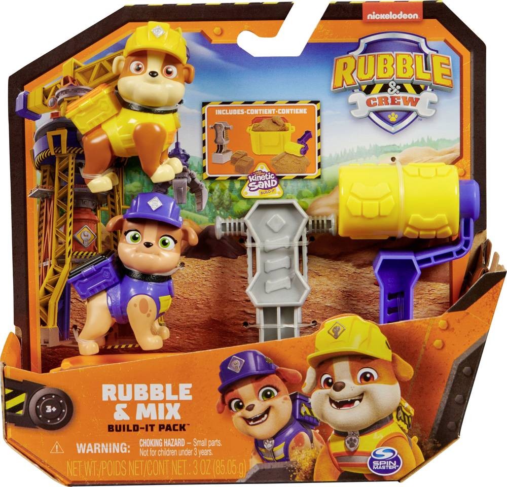 Rubbles Fox Sotel | Rubble & Crew , Rubble and Mix Action Figures Set, with 3 oz of ...