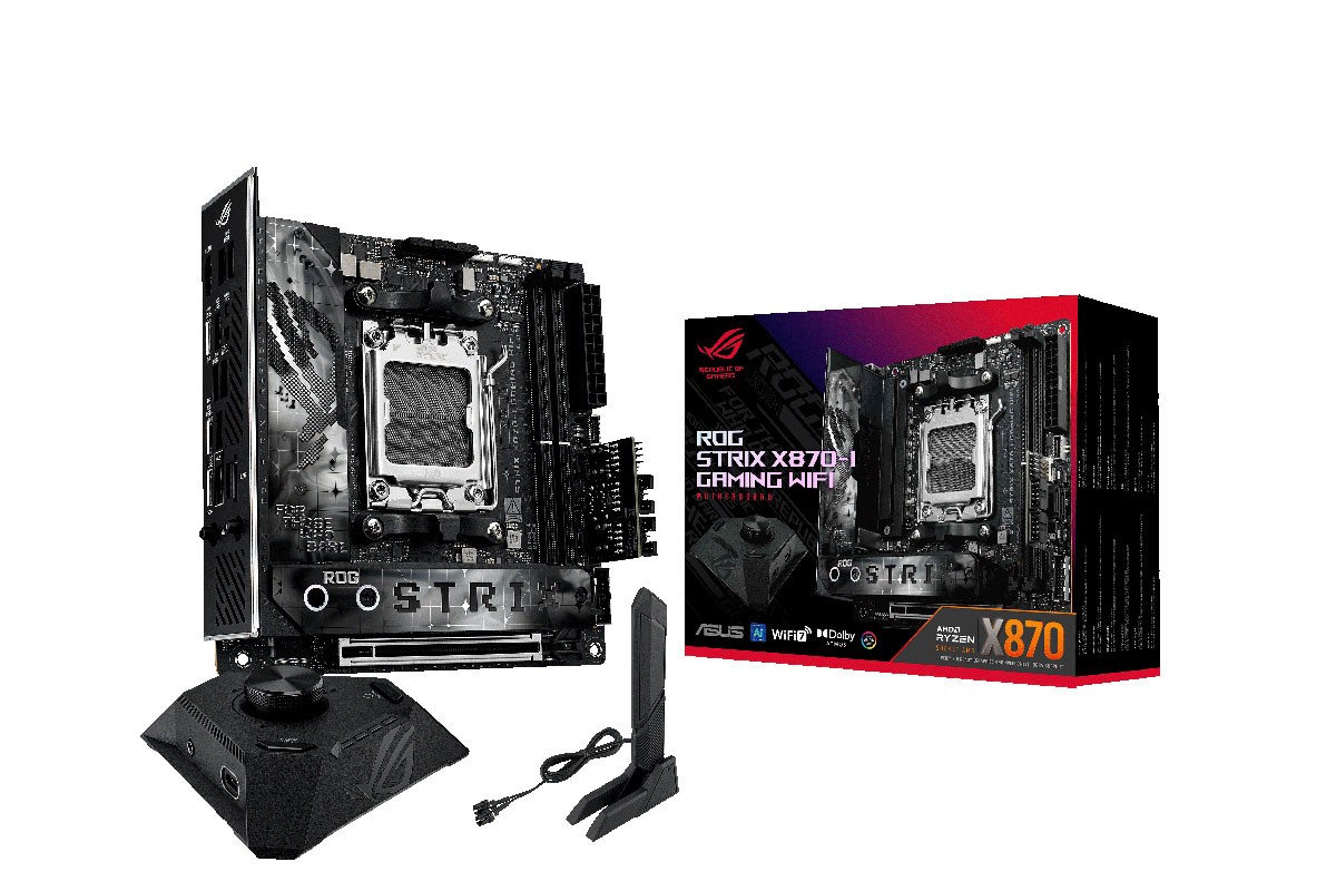 ASUS ROG STRIX X870-I GAMING WIFI AMD X870 Socket AM5 mini ITX - ASUS