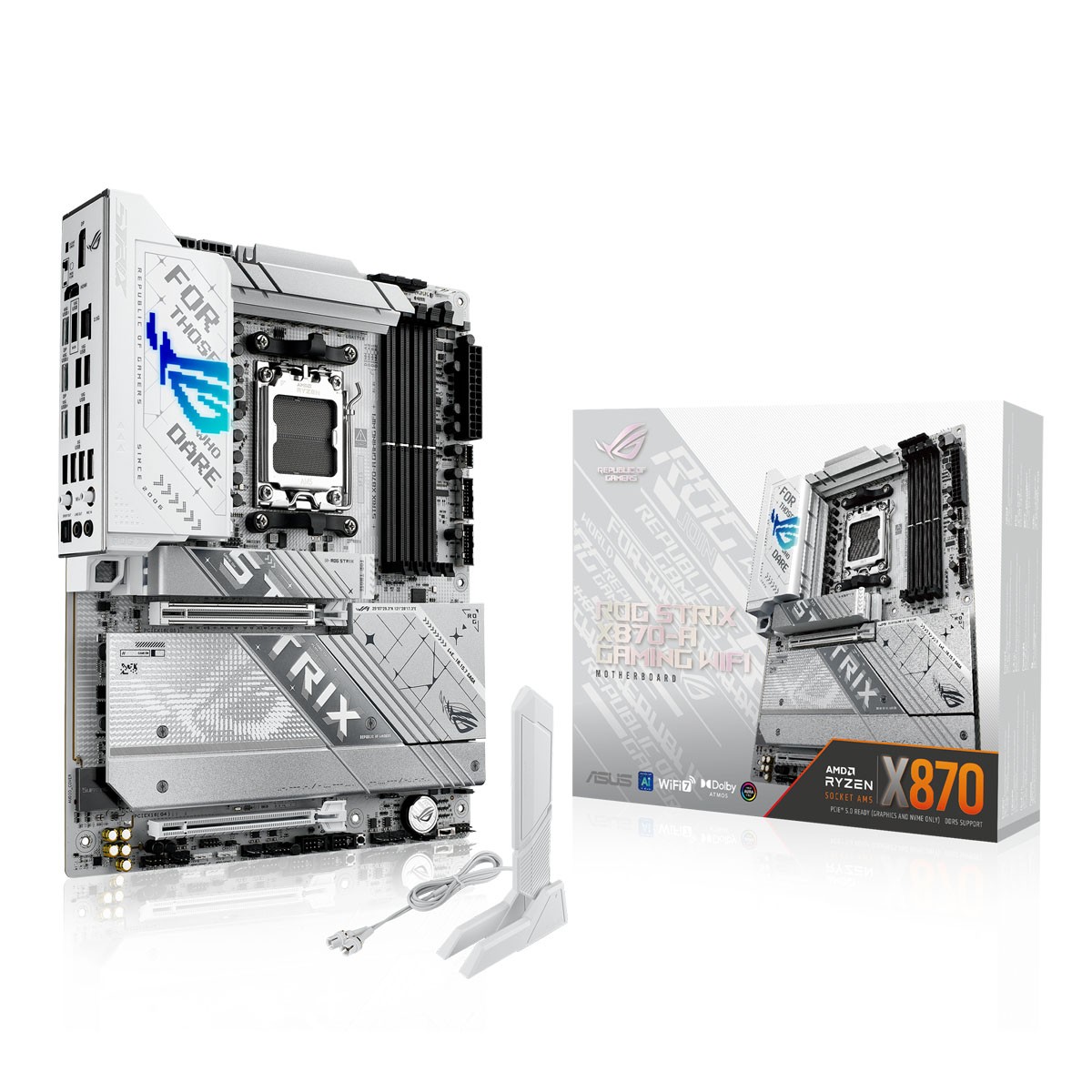 ASUS ROG STRIX X870-A GAMING WIFI AMD X870 Socket AM5 ATX - ASUS ROG