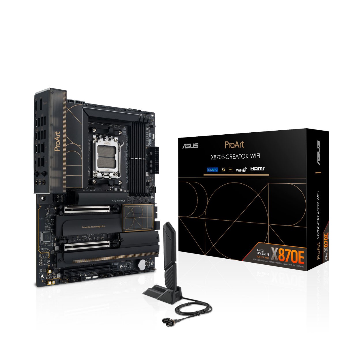 ASUS ProArt X870E-CREATOR WIFI AMD X870E Socket AM5 ATX - ASUS ProArt