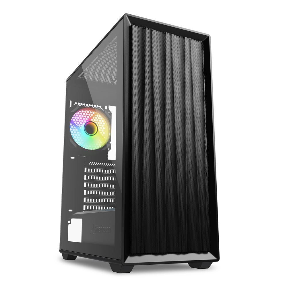 Sharkoon PC Gehäuse VK3 Black ATX schwarz