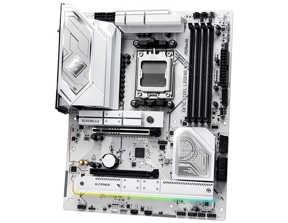 Asrock X870 Steel Legend WiFi AMD X870 Socket AM5 ATX - Asrock X870