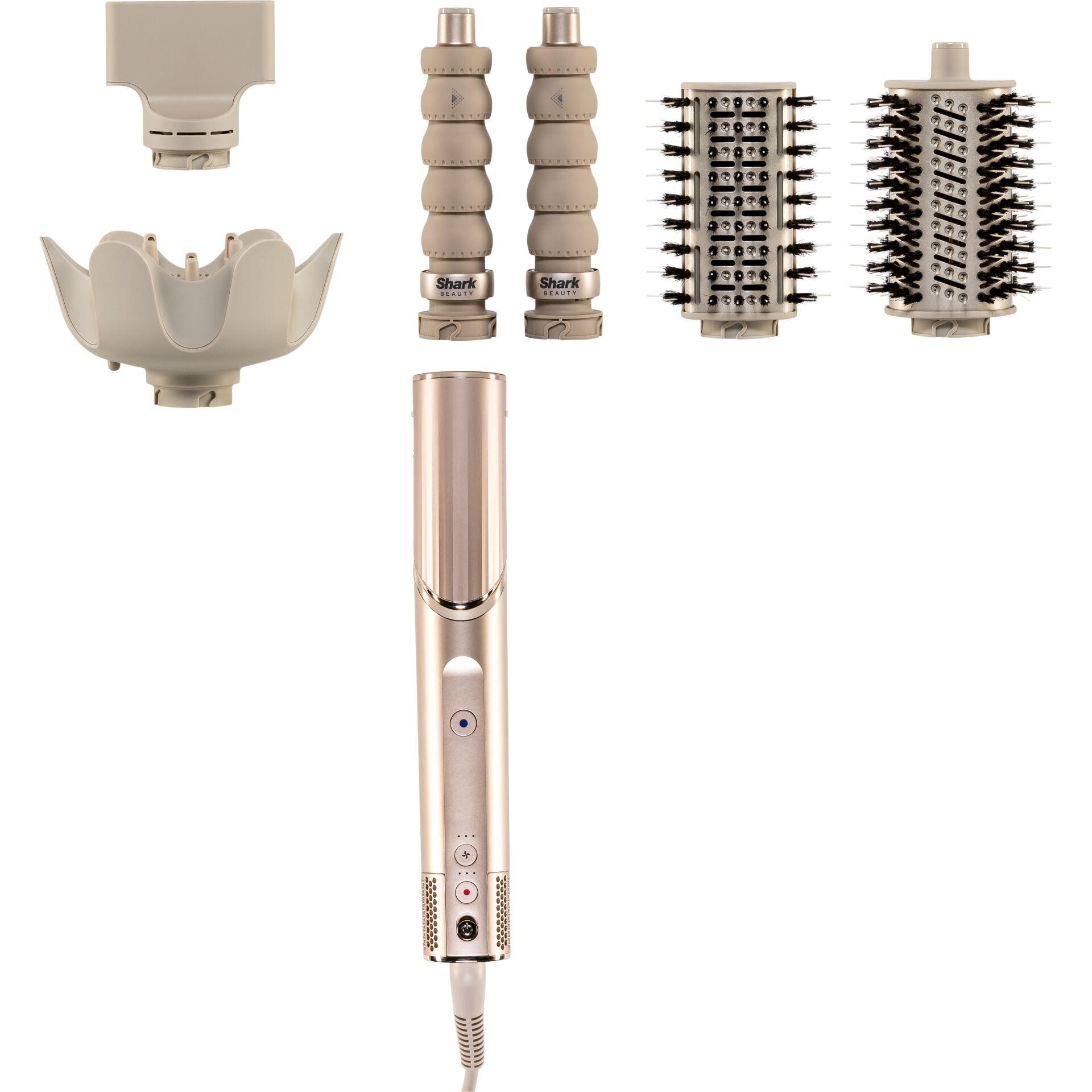 Shark HD446SLEU FlexStyle 5-in-1 Hot Air Brush, Stone Grey