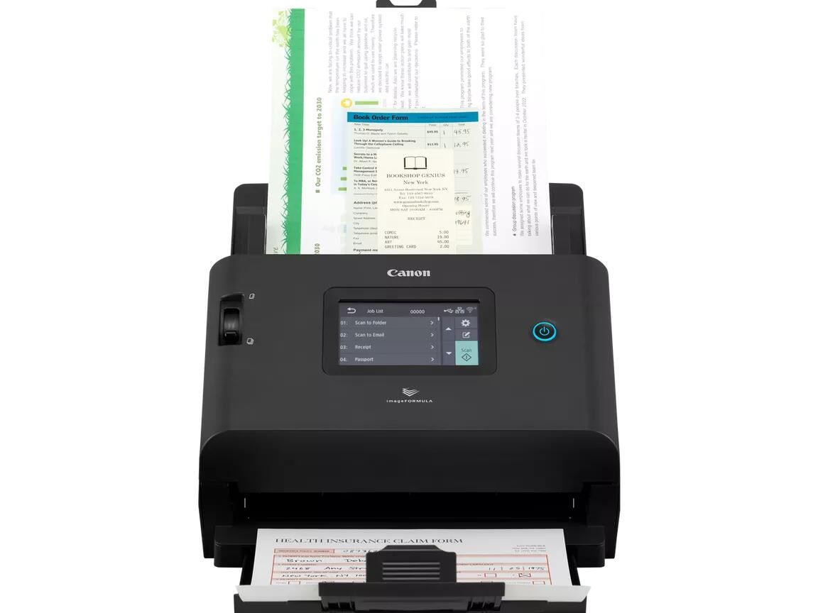 Canon DR-S350NW Scanner ADF 600 x 600 DPI A4 Noir - Canon DR-S350NW,